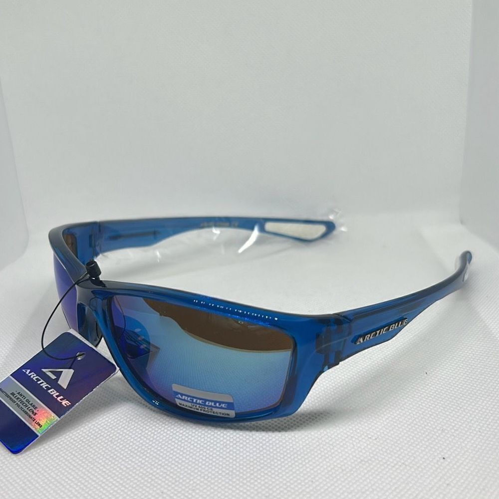 Arctic Blue Mirrored Sunglasses